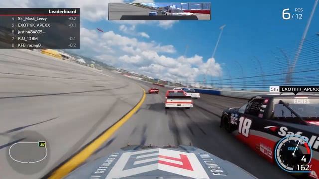 Which Truck Is At Fault For This Crash? | NASCAR HEAT 5 смотреть онлайн