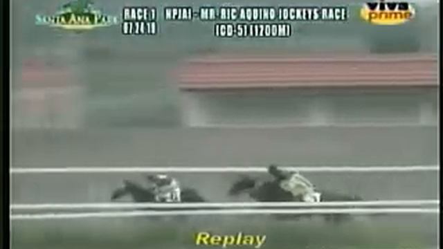 RACE 1 NPJA-MR. RIC AQUINO JOCKEYS RACE CD-5 07/24/2010 смотреть онлайн