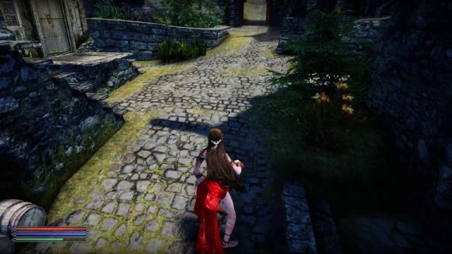 skyrimSE HDT hair showcase смотреть онлайн