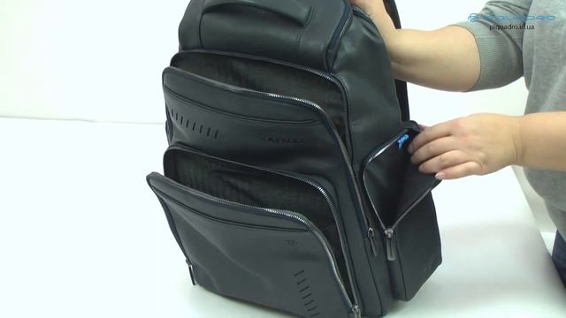 Обзор рюкзака для ноутбука Piquadro NABUCCO/Blue CA5340S110_BLU смотреть онлайн