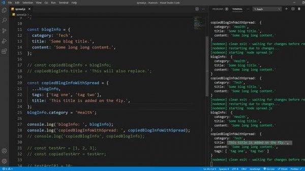#3 Advance JavaScript for Advance Developer - Rest vs Spread Operator