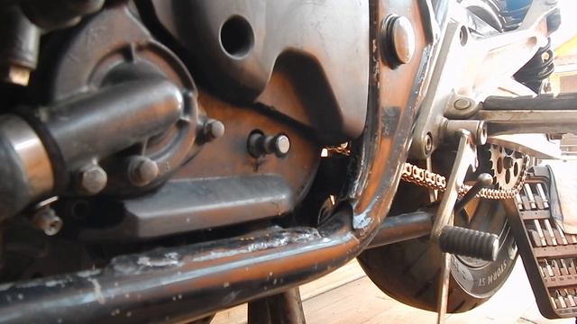 Honda CB 400 SF1 установки тяги переключения передач смотреть онлайн