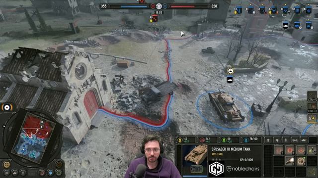 SURROUND THE TIGER! 2v2 with Hans and Pepsi - Company of Heroes 3 смотреть онлайн