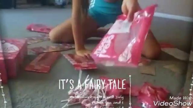 Valentine's day! Gift for my class. День Валентина! Подарки классу. смотреть онлайн