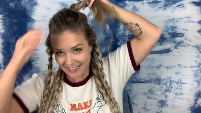 How to make beach waves with braids смотреть онлайн