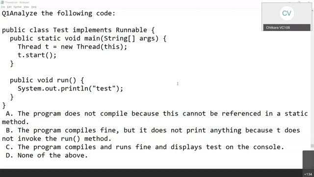 Core Java Runnable Interface смотреть онлайн