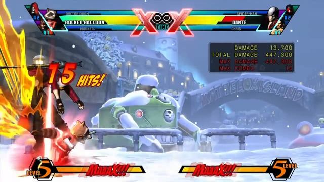 UMVC3 Optimized Rocket Raccoon Corner Combo смотреть онлайн