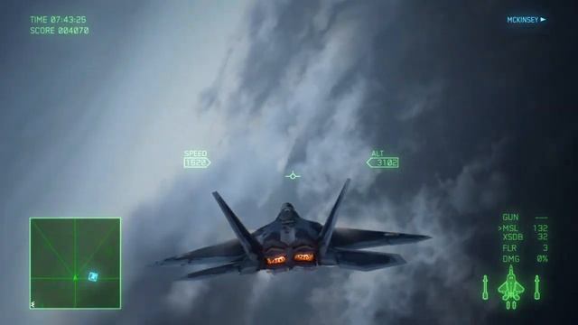 ACE COMBAT™ 7 m10 F-22 escort mission смотреть онлайн