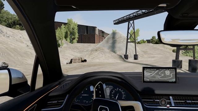 BeamNG Drive Audi Q7 2019  Driving And Review