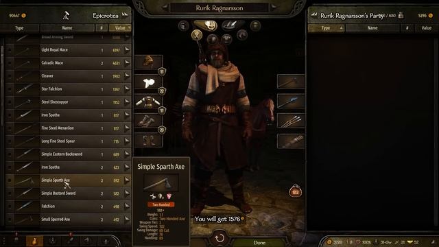 RURIK RAGNARSSON THE NORDIC MERCENARY - Mount and Blade 2 Bannerlord (Sturgia) Campaign #1 смотреть онлайн