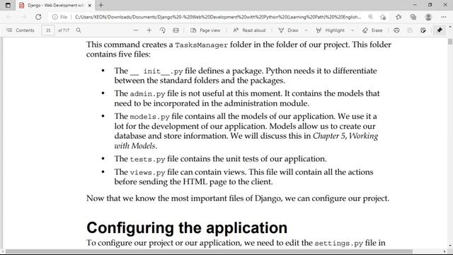 How To Creating an Application in Django смотреть онлайн