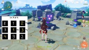 Как решить Загадку с 9 Кубами на острове Ватацуми? Решение Головоломки и Бага! Genshin Impact