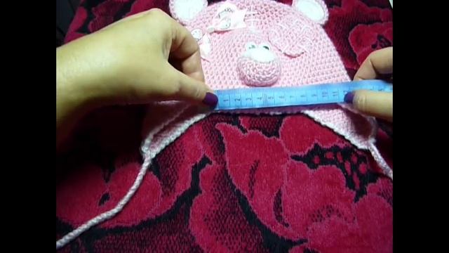 Шапка для малыша крючком №3 из пряжи Нако Бамбино смотреть онлайн