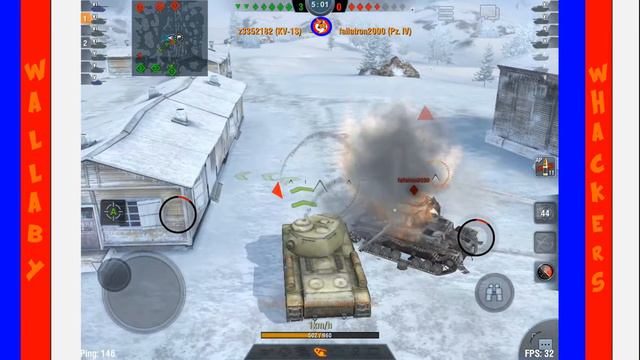 World Of Tanks Blitz : Top Gun on KV-1S смотреть онлайн