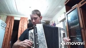Вальс «Под небом Парижа». Исполнение на баяне.