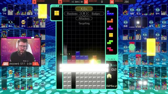 THIS IS THE BEST BATTLE ROYALE \\ TETRIS 99 \\ !hotbean смотреть онлайн