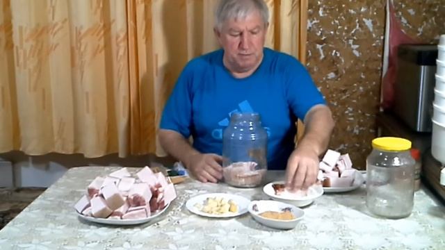 Сало в банке под Новый год