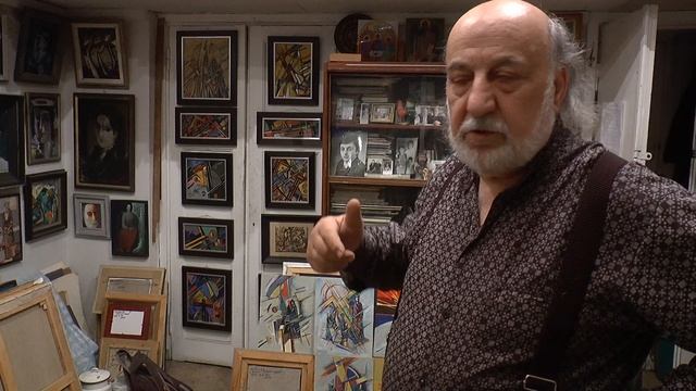 В мастерской художника Альберта Балаяна #Альберт_Балаян #Живопись #Мастерская_художника смотреть онлайн