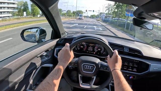 2023 Audi Q3 II Sportback [1.5 35 TFSI 150HP] |0-100| POV Test Drive #1725 Joe Black смотреть онлайн