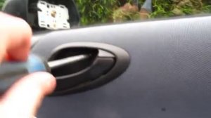 Honda Fit/Jazz door panel removal