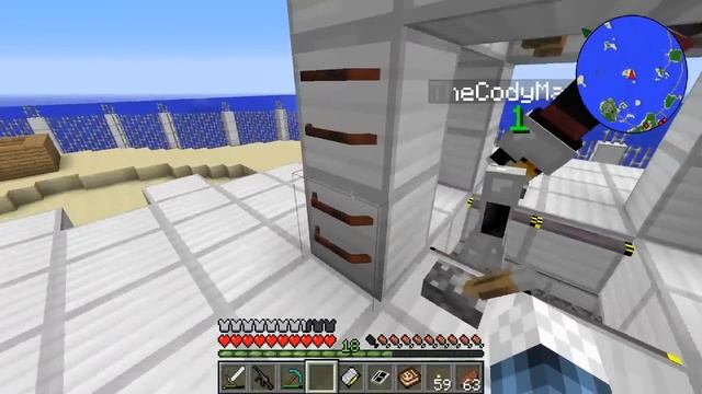 Minecraft Dinosaurs | Jurassic Craft Modded Survival Ep 70! "JURASSIC WORLD RAPTOR CAGE!" смотреть онлайн