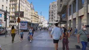 MADRID, Spain - 4K City Walking Tour - Episode #2 - Exploring European Cities