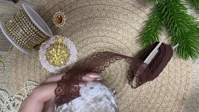 Бархатный елочный шар своими руками смотреть онлайн