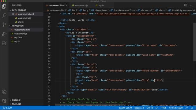 HTML Form to Google Sheets using JSON API Web App - - e.j1 p.5 смотреть онлайн