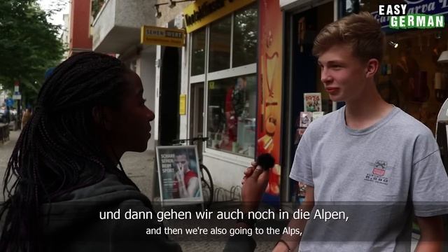 How Do Germans Spend Their Summer? | Easy German 250