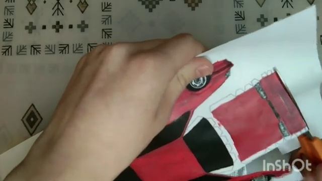 Ваз 2114 МАЛИНОВОГО цвета из БУМАГИ смотреть онлайн