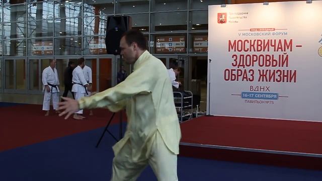 Алексей Евтеев, Тайцзицюань стиля Чэнь. Центр "Дамо". БудоФест 2015 смотреть онлайн