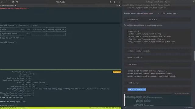 GLPI Configurando ambiente Master Slave смотреть онлайн