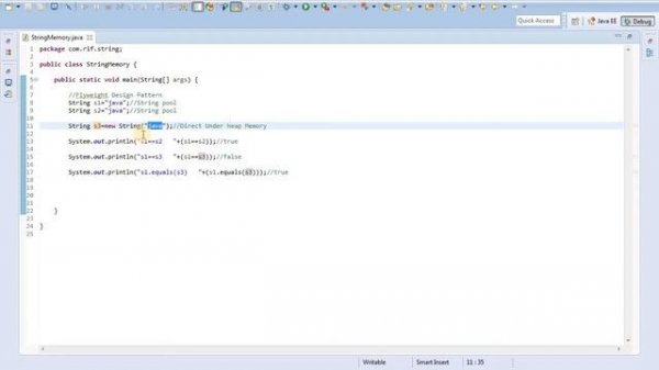 Example Of Flyweight Design pattern..