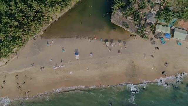 Cola Beach Goa | Hidden Treasure In South Goa | Cola Beach & Blue Lagoon | South Goa Hidden Beaches смотреть онлайн