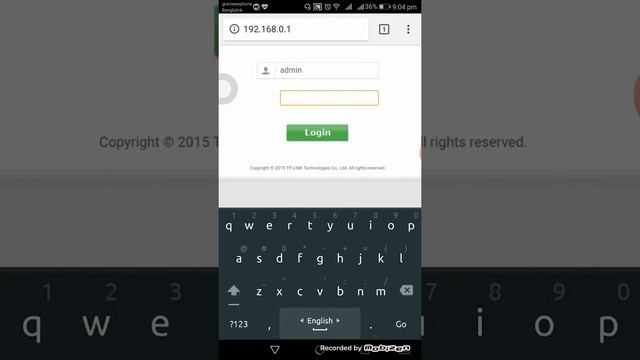 Tonim at 192.168.0.1 смотреть онлайн