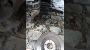 Hyundai Santa Fe замена тормозных дисков, супортов