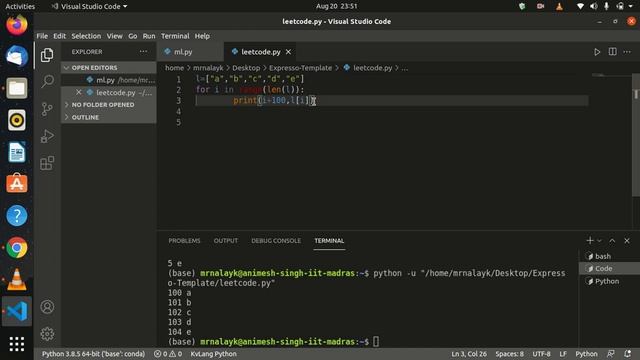 Enumerate function in Python [ HINDI ] смотреть онлайн