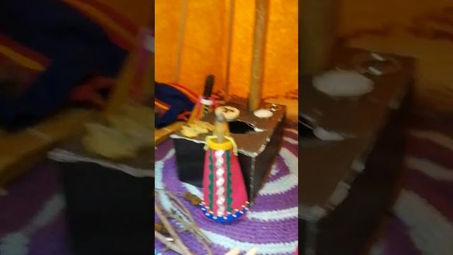 Ненецкий чум, макет чума! смотреть онлайн
