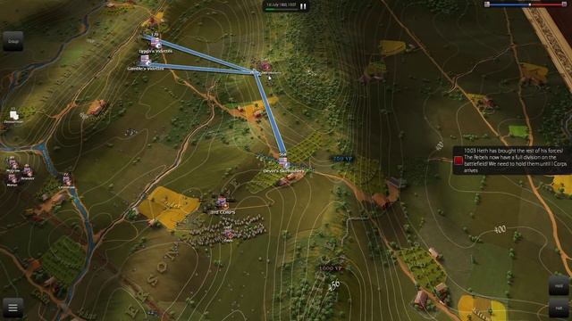 Ultimate General Gettysburg - Union Let's Play - 01 (Day 1 Morning) смотреть онлайн