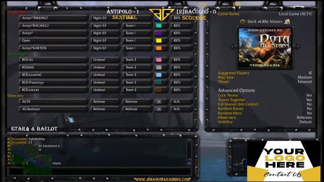 DOTA 1 TEAM ANTIPOLO VS [2]BACOLOD 6.85k MAP BEST OF 3 смотреть онлайн