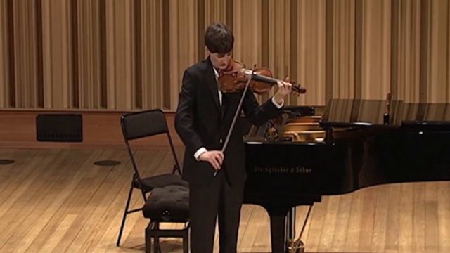 Joshua Brown - Bach Sonata No. 1, Siciliana & Presto