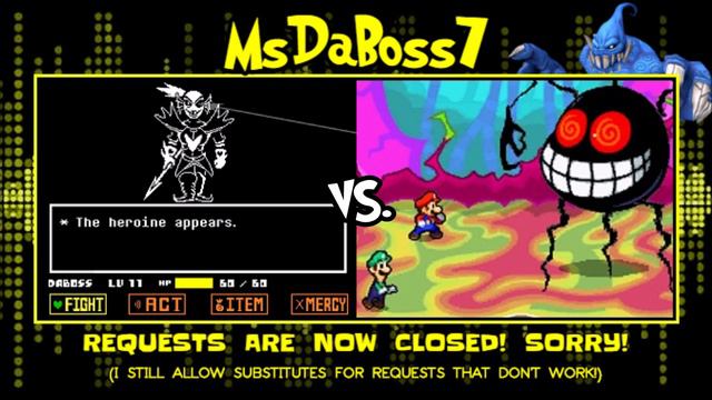 Battle Against the Final Hero - Undertale/Bowser's Inside Story Mix смотреть онлайн