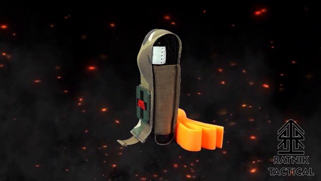 Вытяжной быстрый медицинский подсумок от Ratnik-Tactical в сборе: смотреть онлайн