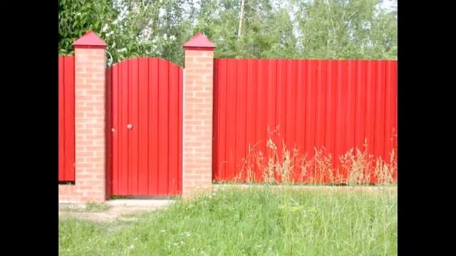 ворота, забор, профлист 8920-410-70-63 смотреть онлайн