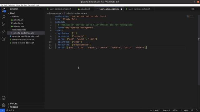 Kubernetes RBAC (auto-creation-users-contexts) parte4 смотреть онлайн