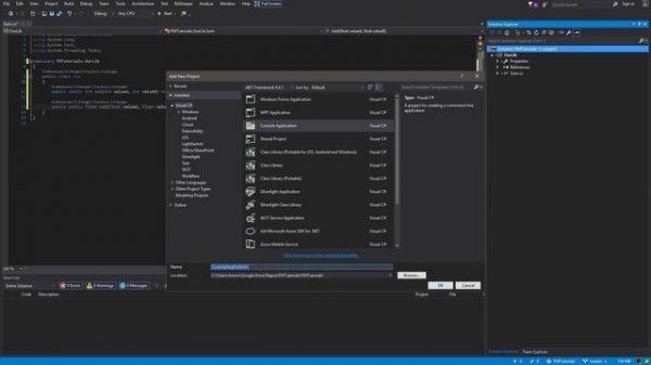 How To Code a Dll/Class Library in C# 6.0 in Visual Studio 2015