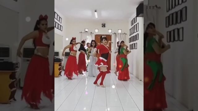 Christmas Belly Dance - Jingle Bells - Drum Solo - Linda K9 Studio смотреть онлайн