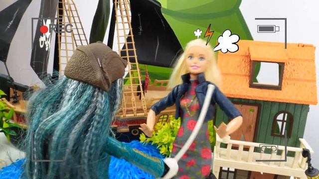 Леди Баг и Супер Кот на съемочной площадке. Куклы Барби делят главную роль! Видео для девочек смотреть онлайн