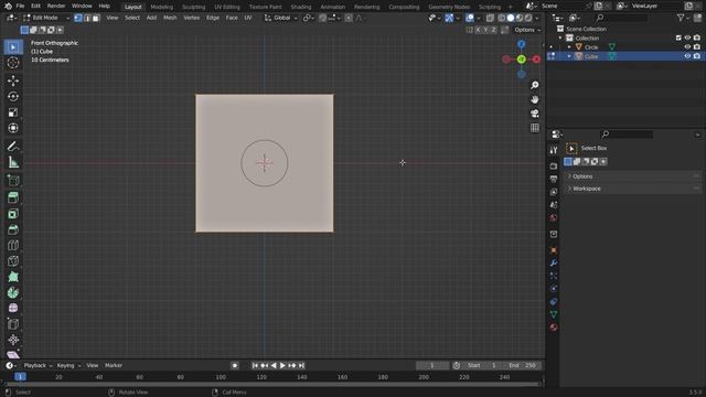 How To Cut A Hole In An Object | Blender 3.5 Tutorial смотреть онлайн