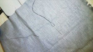 Иголка с ниткой в помощь. Как избавиться от затяжки, коротких ниток, которые нельзя обрезать.
